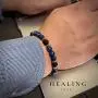 Lapis Lazuli Hematite Black Onyx Bracelet, Wealth Abundance Money Feng Shui Bracelet, Stress Relief and Anxiety Relief Bracelet, Grounding Bracelets for Men and Women