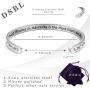 G-Ahora Inspiration Mulan Quote Cuff Bracelet The Flower That Blooms in Adversity is The Most Rare and Beautiful of All Princess Bracelet Jewelry