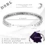 G-Ahora Inspiration Mulan Quote Cuff Bracelet The Flower That Blooms in Adversity is The Most Rare and Beautiful of All Princess Bracelet Jewelry