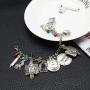 Mochun The Vampire Diaries Stefan Damon Katherine Bracelet Pendant Charm Jewelry for Men Women
