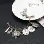 Mochun The Vampire Diaries Stefan Damon Katherine Bracelet Pendant Charm Jewelry for Men Women Mochun The Vampire Diaries Stefan Damon Katherine Bracelet Pendant Charm Jewelry for Men Women