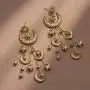Star Moon Earrings Made Swarovski Crystal Gold Plated Crescent Moon Stars Drop Dangle Mothers Day Couples Gifts Mom Gold Moon Earrings for Women Star Moon Earrings Made Swarovski Crystal Gold Plated Crescent Moon Stars Drop Dangle Mothers Day Couples Gifts Mom Gold Moon Earrings for Women