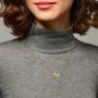 MyNameNecklace Personalized Classic Hebrew Name Necklace - Custom Pendant Jewelry