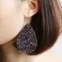 Finrezio 6pairs Teardrop Leather Dangle Earrings for Women Girls Statement Druzy Flower Drop Dangling Earring Set Finrezio 6pairs Teardrop Leather Dangle Earrings for Women Girls Statement Druzy Flower Drop Dangling Earring Set