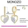 Gold Huggie Hoop Earrings for Women, Hypoallergenic S925 Sterling Silver Post 14K Gold Plated Sunburst Drop Spike Butterfly Star Turquoise Dangle Small CZ Huggie Hoop Earrings Jewelry Gifts for Women
