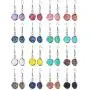 16 Pairs Faux Druzy Drop Earrings Colorful Dangle Earrings Resin Crystal Earrings for Women Girls 16 Pairs Faux Druzy Drop Earrings Colorful Dangle Earrings Resin Crystal Earrings for Women Girls
