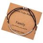 Joycuff Inspirational Morse Code Bracelets for Women Girls Best Friends BFF Birthday Gifts Jewelry for Mom Daughter Sister Trendy Handmade Adjustable Wrap Bracelets