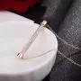 Frwiskp Pendant Necklace - 18K Rose Gold Plated Necklace with Shiny Cubic Zirconia 16'' Danity Jewelry Gift for Women Girls Frwiskp Pendant Necklace - 18K Rose Gold Plated Necklace with Shiny Cubic Zirconia 16'' Danity Jewelry Gift for Women Girls