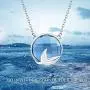 YFN Sterling Silver Go in The Direction of Your Dreams Mermaid Necklace Inspirational Jewelry Birthday Gifts for Her YFN Sterling Silver Go in The Direction of Your Dreams Mermaid Necklace Inspirational Jewelry Birthday Gifts for Her