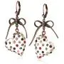Betsey Johnson Multi Lucite Heart Drop Earrings Betsey Johnson Multi Lucite Heart Drop Earrings