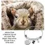 Squirrel Bracelet Advice from a Squirrel Gifts for Squirrel Lovers Nature Lovers Go Out on a Limb Squirrel Gifts Squirrel Bracelet Advice from a Squirrel Gifts for Squirrel Lovers Nature Lovers Go Out on a Limb Squirrel Gifts
