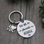 Melix Home for Boyfriend Keychain You are My Favorite Asshole Funny Couple Keychain Jewelry Valentines Day Gift for Him Boyfriend Husband Keyring