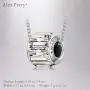Alex Perry Christmas Jewelry Gifts Necklace for Women, ✦Rotating Elf✦ Bead Pendant Necklace 925 Sterling Silver Chain, with Crystals from Austria Gifts for Women Ladies Girls Alex Perry Christmas Jewelry Gifts Necklace for Women, ✦Rotating Elf✦ Bead Pendant Necklace 925 Sterling Silver Chain, with Crystals from Austria Gifts for Women Ladies Girls