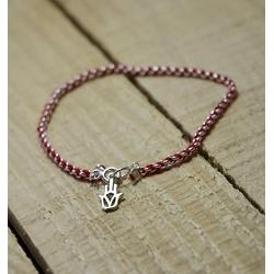 Protection Evil Eye Bracelet - Lucky Hamsa Hand Charm - 7 Inch Sterling Silver Jewelry - Best Kabbalah Red String Bracelets for Women