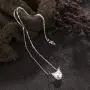 OR OLD RUBIN Sister Necklace 925 Sterling Silver Cat Pearl Necklace Big Sister Gifts, Sister Gifts for Sister, Sister Necklace, Sister Birthday Jewelry Gifts, Sisters Gifts, Gift for Sister