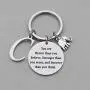 G-Ahora Elephant Keychain with Initial Elephant Charm You are Braver Elephant Gift for Women Girl G-Ahora Elephant Keychain with Initial Elephant Charm You are Braver Elephant Gift for Women Girl
