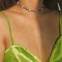 Brinote Boho Beads Choker Necklace Chain Flower Necklaces Jewelry for Women and Girls