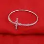 Zuo Bao Christian Cross Bracelet God is Greater Than The Highs and Lows Bangle Bracelet Crystal Cross Beacelet Inspirational Religious Gift Zuo Bao Christian Cross Bracelet God is Greater Than The Highs and Lows Bangle Bracelet Crystal Cross Beacelet Inspirational Religious Gift