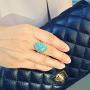 Fun Jewels Dream Catcher Color Change Mood Ring, Retro Bohemian Jewelry, Gift for Women Girls, Size Adjustable