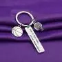 PENQI Basketball Jewelry Basketball Player Gift Basketball Coach Keychain Just A Girl Who Loves Basketball Keychain Basketball Jewelry for Girls