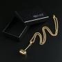 HZMAN Thor Hammer Stainless Steel Necklace For Men and Women Hammer Pendant Necklace 22+2 Inch Chain