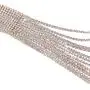 Humble Chic Layered Statement Necklace - Multi-Chain Waterfall Simulated Diamond Long Multistrand Chains Bib for Women - Sparkling CZ Crystal Rhinestone Jewels Humble Chic Layered Statement Necklace - Multi-Chain Waterfall Simulated Diamond Long Multistrand Chains Bib for Women - Sparkling CZ Crystal Rhinestone Jewels