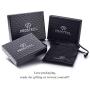 PROSTEEL 316L Stainless Steel Figaro Chain Necklace for Men/Women, Black/18K Real Gold Plated, 4mm to 13mm, 14inch to 30inch, Come Gift Box