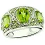 RB Gems Sterling Silver 925 Ring Genuine Gems 5 Carats with Rhodium-Plated Finish, 3-Stone-Style RB Gems Sterling Silver 925 Ring Genuine Gems 5 Carats with Rhodium-Plated Finish, 3-Stone-Style