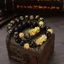 CARSHIER 8PCS Feng Shui Good Luck Bracelets for Men Women Obsidian Bead Chinese Dragon Lucky Charm Bracelet Pixiu Pi Yao Attract Wealth Money Feng Shui Jewelry Adjustable Elastic CARSHIER 8PCS Feng Shui Good Luck Bracelets for Men Women Obsidian Bead Chinese Dragon Lucky Charm Bracelet Pixiu Pi Yao Attract Wealth Money Feng Shui Jewelry Adjustable Elastic