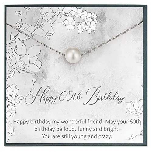 60 Year Old Birthday Gift for Woman 60th Birthday Necklace for Mom 60 Birthday Gifts for Best Friend Birthday Gifts for Sister Birthday Gifts for Wife Birthday 60 Year Old Birthday Gift for Woman 60th Birthday Necklace for Mom 60 Birthday Gifts for Best Friend Birthday Gifts for Sister Birthday Gifts for Wife Birthday