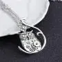 AILUOR Steampunk Gear Pendant Necklace, Punk Vintage Gothic Love Heart Owl Butterfly Bee Insect Chain Sweater Pendant Necklace Jewelry for Women Girl AILUOR Steampunk Gear Pendant Necklace, Punk Vintage Gothic Love Heart Owl Butterfly Bee Insect Chain Sweater Pendant Necklace Jewelry for Women Girl