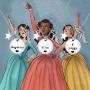 FAADBUK Friendship Jewelry Hamilton Inspired Gift Angelica Eliza & Peggy Schuyler Sisters Gift
