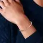 AOOVOO 14k White Plated Tennis Bracelet with Sparkling 5A Cubic Zirconia Bracelet for Women, Classic Tennis Bracelet 7.5 Inch | Bracelets for Girls, 3mm CZ