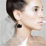 Boho Rose Petal Dangle Resin Earrings - Long Drop Acrylic Tiered Flower Earrings - Statement Exaggerated Floral Tassel Earrings for Women and Girls