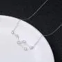 925 Sterling Silver CZ Astrology 12 Constellation Horoscope Sign Astrology Zodiac Star Necklace Birthday Gifts for Women Girls,18-20 inch