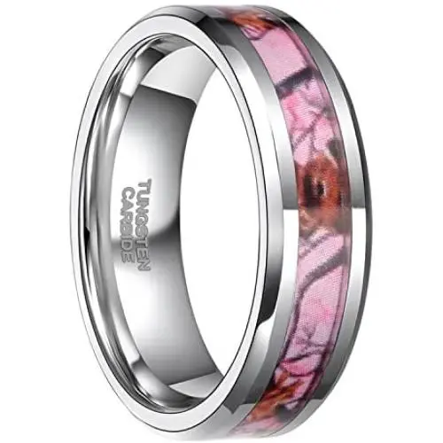 Frank S.Burton 6mm 8mm Camo Tungsten Rings Deer Antlers Hunting Camouflage Engagement Wedding Band Size 4-14 Frank S.Burton 6mm 8mm Camo Tungsten Rings Deer Antlers Hunting Camouflage Engagement Wedding Band Size 4-14