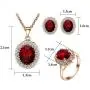 Yoursfs Jewelry for Women Necklace and Earring Sets 18K Gold Plated Jewelry for Women Cubic Zirconia Wedding Jewelry Sets for Brides Yoursfs Jewelry for Women Necklace and Earring Sets 18K Gold Plated Jewelry for Women Cubic Zirconia Wedding Jewelry Sets for Brides