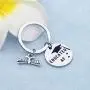 SEIRAA Educated AF Graduation Keychain College Grad Gift Master Degree Gift for Students Grad School Gift SEIRAA Educated AF Graduation Keychain College Grad Gift Master Degree Gift for Students Grad School Gift