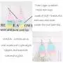 TD.IVES 6 Pairs Tassel Thread Earrings,Dangle Earring for Women, Bohemian Dangle Drop Earring Set for Women Girls Statement Fashion Jewelry