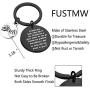 FUSTMW Friends Thank You Gift Friends Keychain I Feel So Lucky That My Friend is You Friendship Jewelry Going Away Gifts