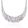 Jane Stone Fashion Statement Necklace Bling Rhinestone Choker Collar Chunky Jewelry