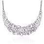 Jane Stone Fashion Statement Necklace Bling Rhinestone Choker Collar Chunky Jewelry