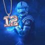 LuxglitterLin Baseball Jersey Number 45 Pendant Necklace Inspiration Punk Initial Stainless Steel Jewelry for Men 3mm Keel Link Chain 25mm High