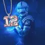 LuxglitterLin Baseball Jersey Number 45 Pendant Necklace Inspiration Punk Initial Stainless Steel Jewelry for Men 3mm Keel Link Chain 25mm High LuxglitterLin Baseball Jersey Number 45 Pendant Necklace Inspiration Punk Initial Stainless Steel Jewelry for Men 3mm Keel Link Chain 25mm High