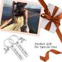 EIGSO Hes My Lobster Shes My Lobster Couple Keychain TV Show Gift Wedding Gift for Couples Friends Lobster Lover Gift