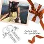 EIGSO Hes My Lobster Shes My Lobster Couple Keychain TV Show Gift Wedding Gift for Couples Friends Lobster Lover Gift