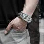 Rowin&CO Chunky Heavy 32mm Thick Stainless Steel Bracelet Mens Punk Gothic Curb Cuban Chain,9.5 inch Rowin&CO Chunky Heavy 32mm Thick Stainless Steel Bracelet Mens Punk Gothic Curb Cuban Chain,9.5 inch