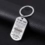 Stainless Steel Inspirational Keychain Gifts to My Son Graduation Gift for kids from son letter TO MY SON,I LOVE YOU SO,YOU ARE SO SPECLAL,I HOPE YOU KNOW.WITH EVERY DAY love mom