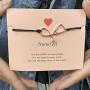 Your Always Charm Stethoscope Bracelet,Inspired Nurse Jewelry Gifts,Heart Stethoscope Link Bracelet for Women