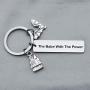 G-Ahora Labyrinth Movie Inspired Keychain The Babe with The Power Labyrinth Fans Gifts(Baby with Power)